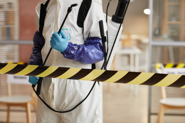 Professional Biohazard technician working in West Jefferson, OH